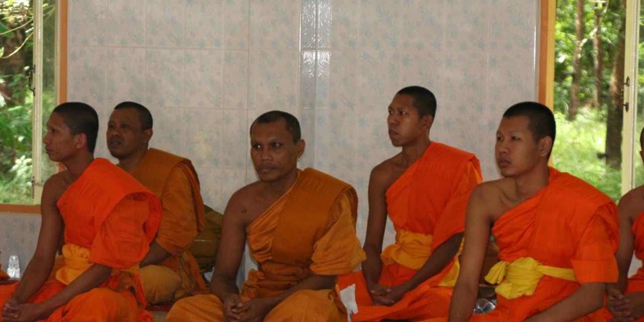 Chasing Monks in Luang Prabang
