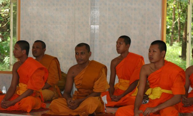 Chasing Monks in Luang Prabang