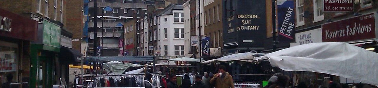 Friday Lunchtime at Petticoat Lane