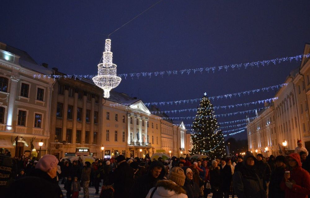 Tartu, Estonia, and Christmas