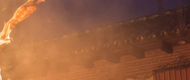 Burning of the Devil in Guatemala
