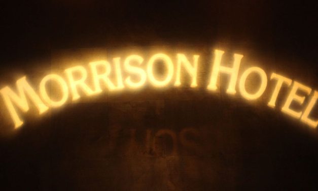 The Morrison Hotel Gallery at Sunset