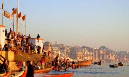 Sunrise on the Holy Ganges