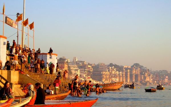 Sunrise on the Holy Ganges