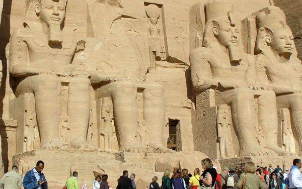Then and Now — Abu Simbel