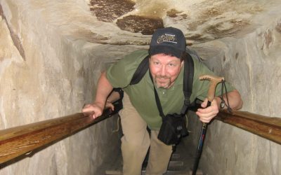 Inside Khufu’s Pyramid at Giza, Egypt