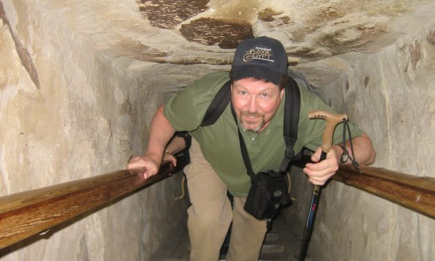 Inside Khufu’s Pyramid at Giza, Egypt