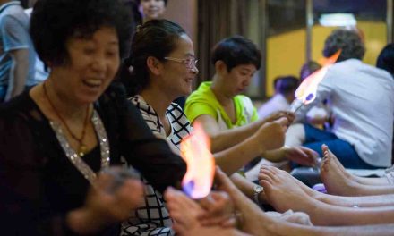 China: Fiery Foot Massage!