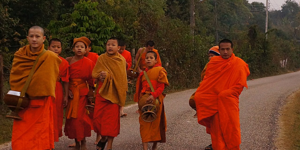 The Experience of Walking Beside Laotian Monks