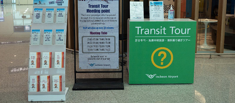 Transit tour desk
