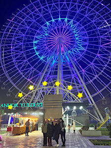  the ferris wheel at Navruz Park