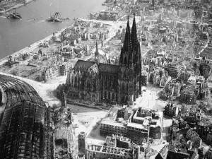 Damage of Cologne Cathedral
