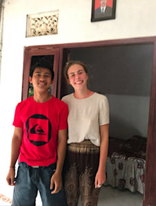  Doni and me at his home in Bali